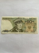 Banknot 50 zł   1988r. Polska