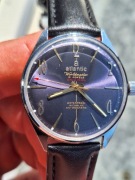 Atlantic Worldmaster 21jewels Unitas 6300N granatowy niebieski