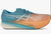 Asics metaspeed sky+ Orange pop island blue r44.5