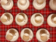 Porcelanowy komplet do kawy  