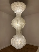Lampa sufitowa wisząca 2m insp. Verner Panton