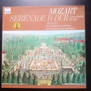 Mozart , Serenada B-dur, Collegium Aureum, Harmonia Mundi, winyl