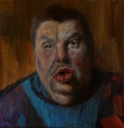 Obraz olejny Kononowicz "Niczego nie będzie" Portret 30/30 Gierlach