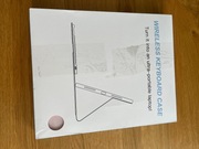 Vobafe etui z klawiaturą QWERTZ do iPad Air 11 2025 2024 różowe