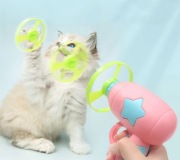 Zabawka dla Kota - Interaktywna Wyrzutnia z 15 Latającymi Dyskami