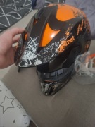 kask motocyklowy szczękowy rozmiar M 
