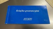 Książka gwarancyjna Fiat Seicento