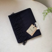 Szal kaszmirowy CZARNY 210X70 cm home&hope