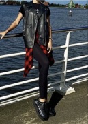 kamizelka skórzana Don Dup rozmiar S-M skóra naturalna dobry stan