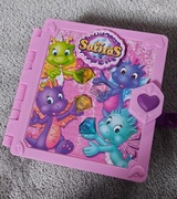 Zestaw księga i 5figurek smoków Safiras