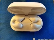 Słuchawki bluetooth wyświetlacz białe