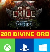 200X Divine Orb Path of Exile 2 Fate of the Vaal / Last of the Druids PoE 2
