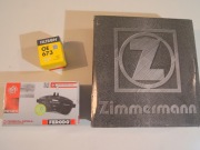 Tarcze + klocki MIni Cooper S zimmerman ferodo