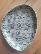 Patera półmisek fajans Włocławek wzór "pikasiak"