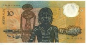 Australia 10 dolarów 1988 Polimer, Aborygen