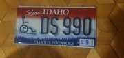 Idaho tablica rejestracyjna usa oryginal