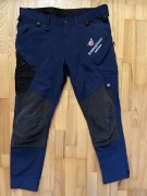 SPODNIE ROBOCZE ENGEL 58 full strecz , granat -104-108 pas