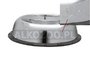 ALKO 0022 MISKA NIERDZEWNA NA GUMIE DLA KOTA 0,9L