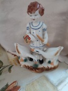 GĘSIARECZKA Z FABRYKI PORCELANY W RUMUNII