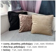 Poszewki na poduszki - TAPICERSKI MATERIAŁ 