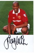 Dion Dublin, autograf piłkarza, Manchester United 
