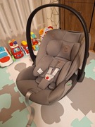 Cybex Cloud G i-Size Lava Grey +adaptery, otulacz, śpiworek. 