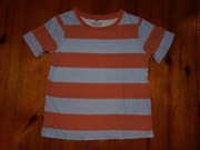 T-shirt chłopięcy 110/116  H&M paski