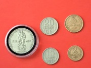 1 Rubel Rosja 1965 XX LAT ZWYCIĘSTWA NAD FASZYZMEM