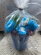 Bukiet kwiatów mydlanych