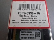 Pamięć RAM SODIMM DDR5 16GB Kingston KCP548SS8-16 