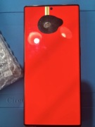 Samsung S22 Ultra – oryginalny ekran z ramką burgund + SPen