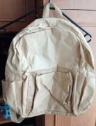 Plecak z papieru Kraft ekologiczny eko 