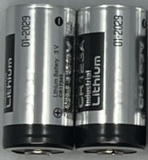 Bateria litowa CR123A - 2 szt