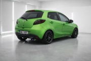 Klapa bagażnika Mazda 2 DE zielona