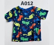 T-shirt bluzka dinozaury Lindex 98-104cm 3-4lata 100% bawełna A012