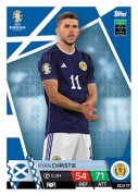 Karta TOPPS Euro 2024 Match Attax - SCO 17 RYAN CHRISTIE