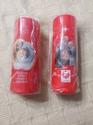 Nowa duża świeca świąteczna wigilijna,wysokość 17,5 cm, średnica 6cm 