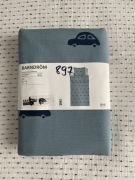 Barndröm IKEA Poszwa na kołdrę  i poszewka, wzor auto, 150x200/50x60