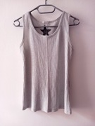 Wyprzedaż Bluzka szara świecąca roz.S/M wymiary opis