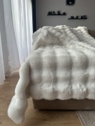 Futrzana narzuta/koc home&you nowa z metką