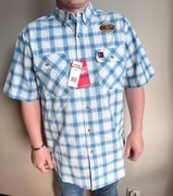 Wrangler RIGGS Workwear Foreman – koszula krótki rękaw, z USA, rozm. L