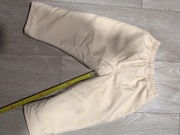 Spodnie ocieplane 9-12 mies, ocieplane polarem