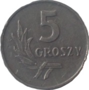Polska 5 groszy z 1959 roku - OBEJRZYJ MOJĄ OFERTĘ