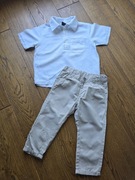 Bawełniane eleganckie spodnie chłopięce Cool Club rozmiar 86