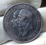 3 Marki 1911 Prusy Oryginal