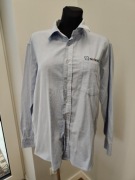 Błękitna koszula Sevrol rozmiar M długi rękaw