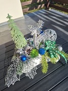 Stroik świąteczny ze świeczką, WYPRZEDAŻ! Super Cena!