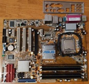 Zestaw: płyta główna Asus P5LD2 + 4GB RAM + procesor Intel CORE 2 DUO E6300