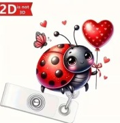 Biedronka zawieszka do identyfikatora 9