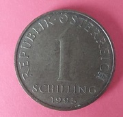 Moneta Austria 1 szyling austriacki (1 Schilling) 1995